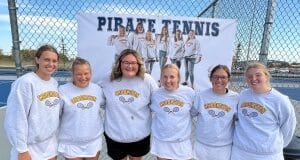 Pirate Girls Tennis team