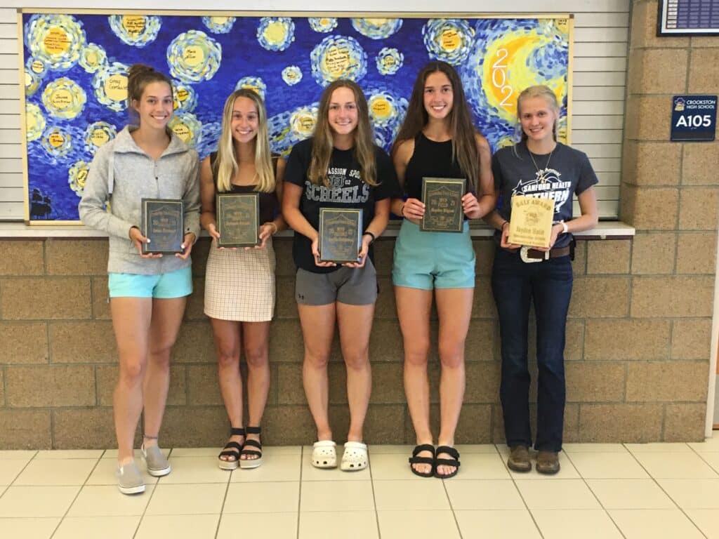 CROOKSTON PIRATE GIRLS TRACK HANDS OUT TEAM AWARDS