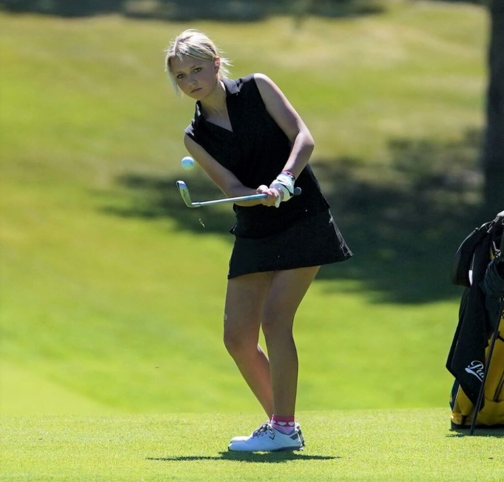 PIRATE GIRLS GOLF IN FOURTH AND KALEB THINGELSTAD IN 22ND AFTER DAY 1 OF SECTION MEET