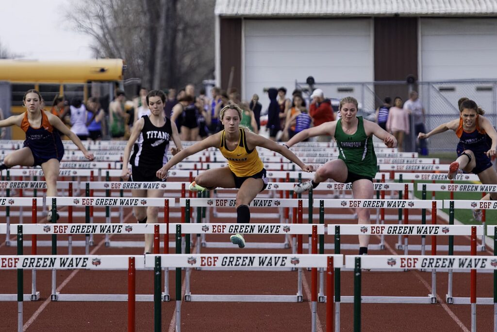KRESSIN WINS THREE EVENTS AS CROOKSTON TRACK “HOSTS” THE PIRATE INVITE AT EGF