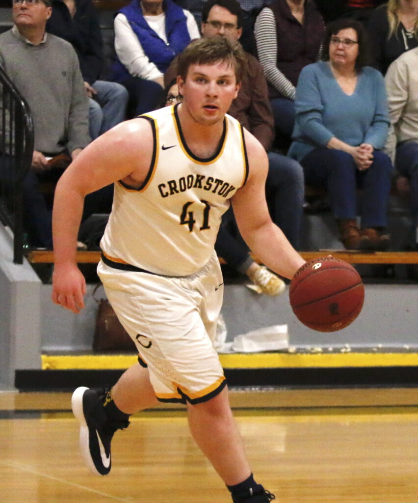 CROOKSTON BOY’S BASKETBALL SURVIVES LATE SCARE IN WIN OVER CLIMAX-FISHER