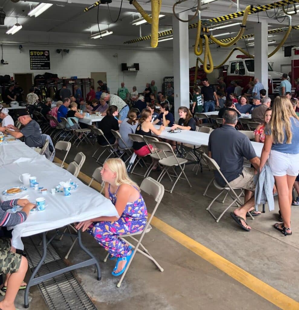 CROOKSTON FIRE DEPARTMEMT PANCAKE BREAKFAST ATTENDED BY OVER 850 PEOPLE
