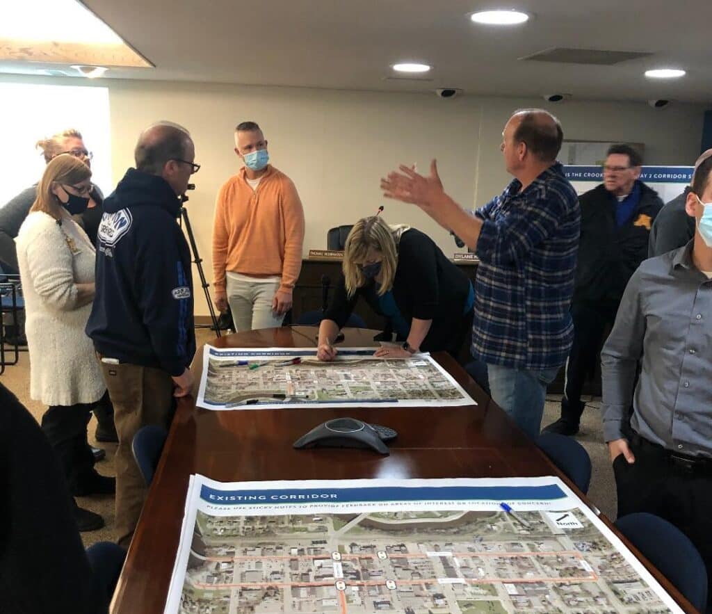CITY OF CROOKSTON, SRF, AND MNDOT HOST HIGHWAY 2 CORRIDOR STUDY OPEN HOUSE