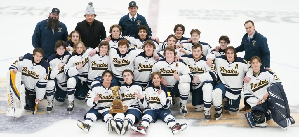 CROOKSTON PIRATES BOY’S HOCKEY WINS LIONS CUP OVER ST. PAUL JOHNSON 6-3