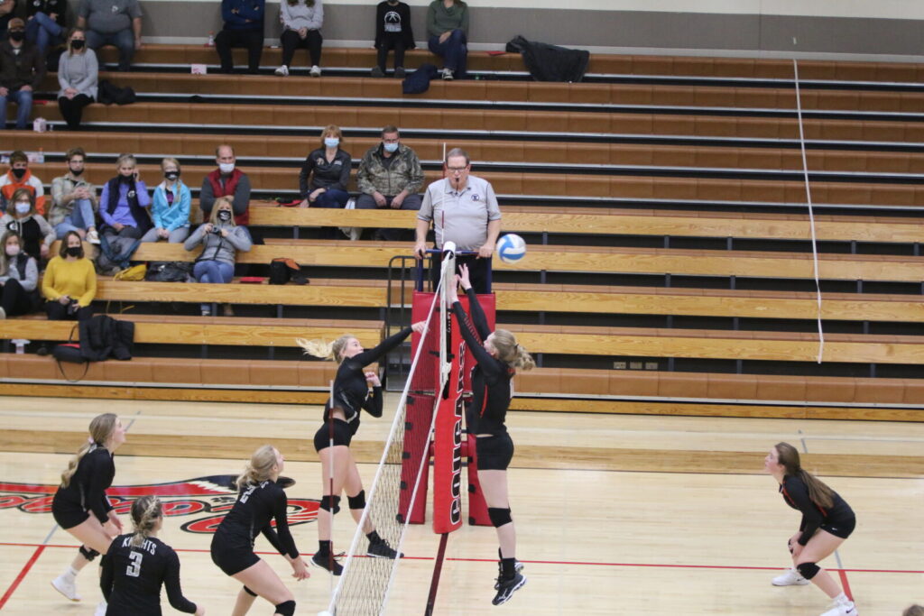 ADA-BORUP/WEST VOLLEYBALL SWEEPS CLIMAX-FISHER