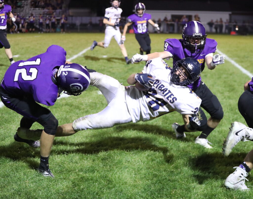 #2 RANKED BARNESVILLE ROLLS TO A BIG VICTORY OVER PIRATE FOOTBALL