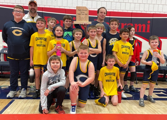 CROOKSTON YOUTH WRESTLERS COMPETE IN FERTILE AND HAWLEY