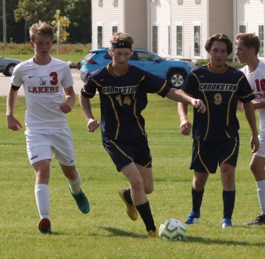 CROOKSTON BOY’S SOCCER SHUTOUT IN SEASON OPENER AGAINST DETROIT LAKES
