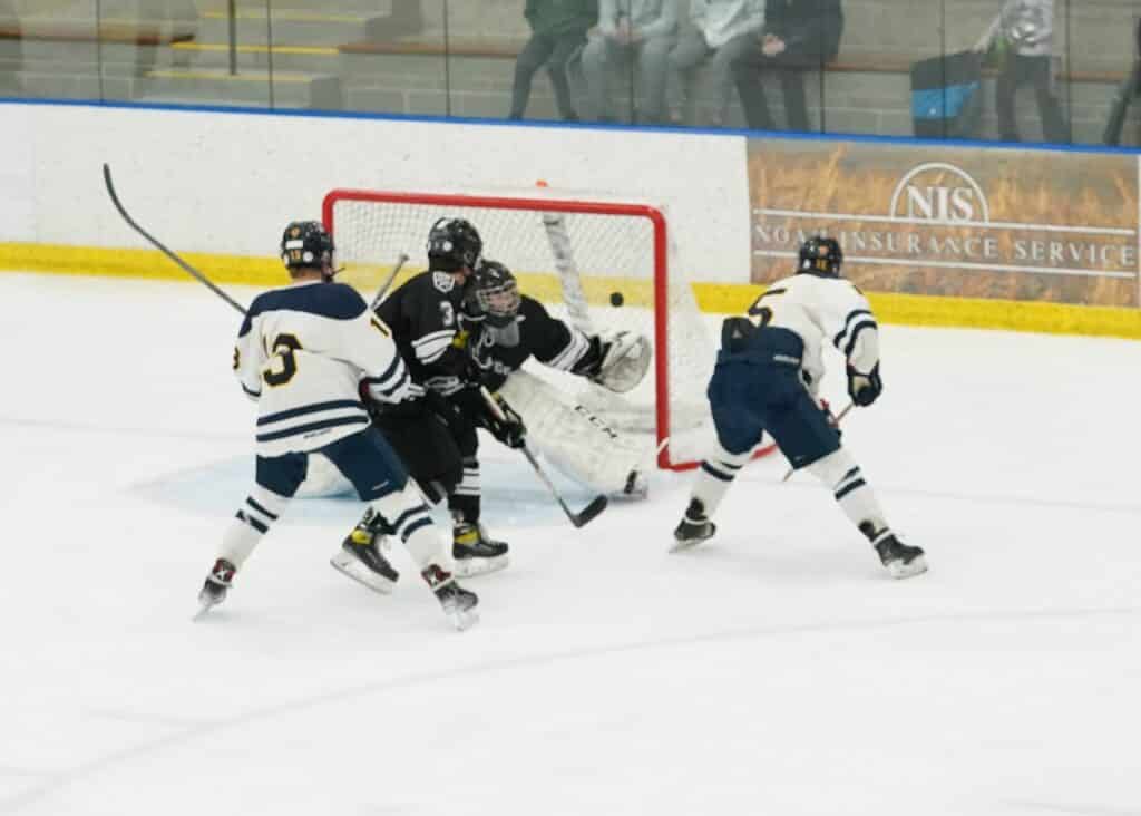 17 PIRATES BOYS HOCKEY PLAYERS SCORE A POINT IN 14-0 WIN OVER WAHPETON-BRECKENRIDGE