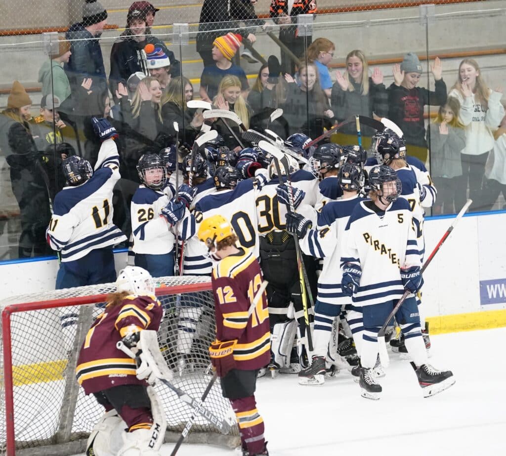 CARTER TRUDEAU’S OT GOAL LIFTS CROOKSTON BOY’S HOCKEY PAST BAGLEY-FOSSTON