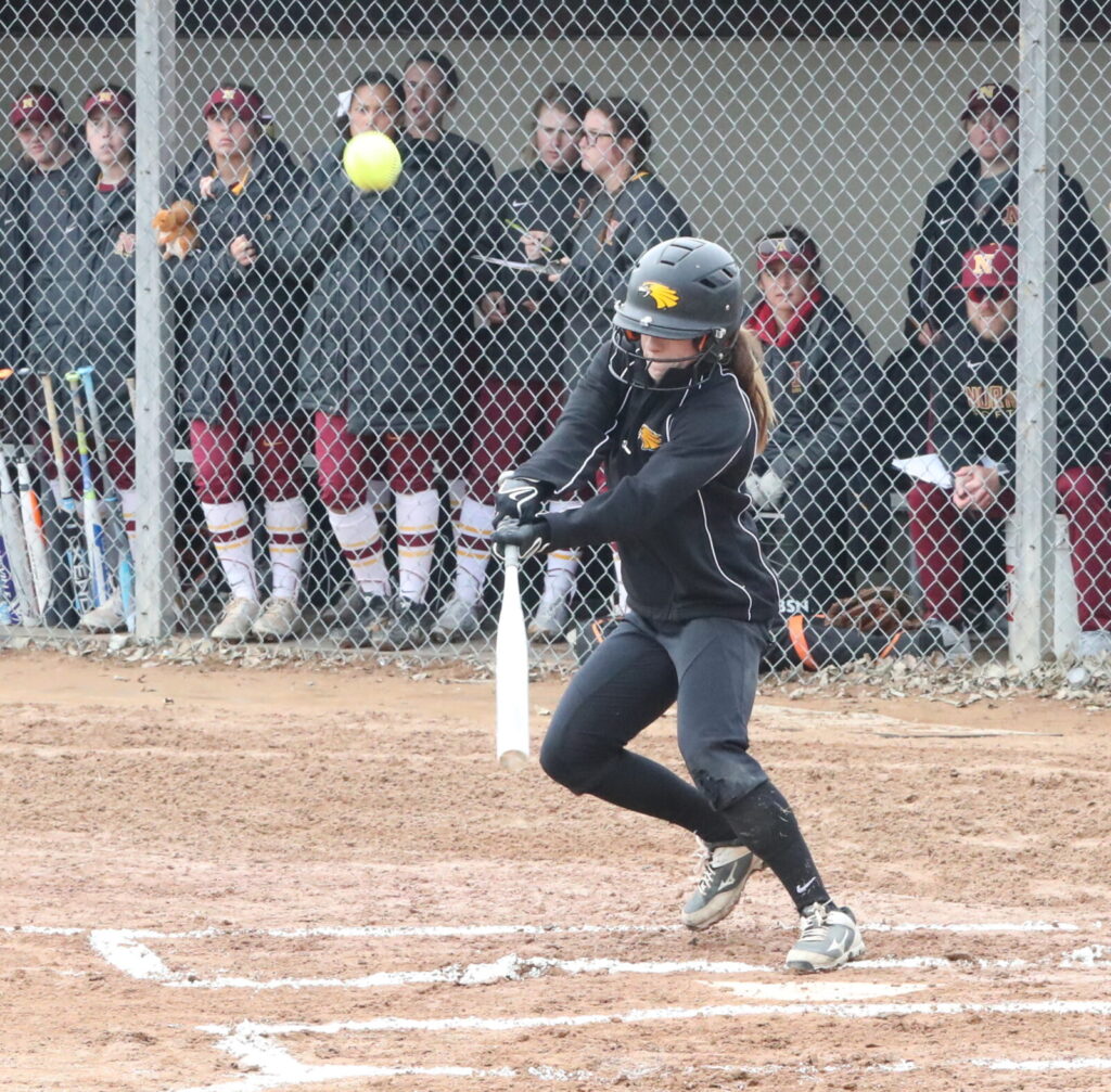 UMC SOFTBALL SETS PROGRAM WINS RECORD, SPLITS DOUBLEHEADER AGAINST NORTHERN STATE