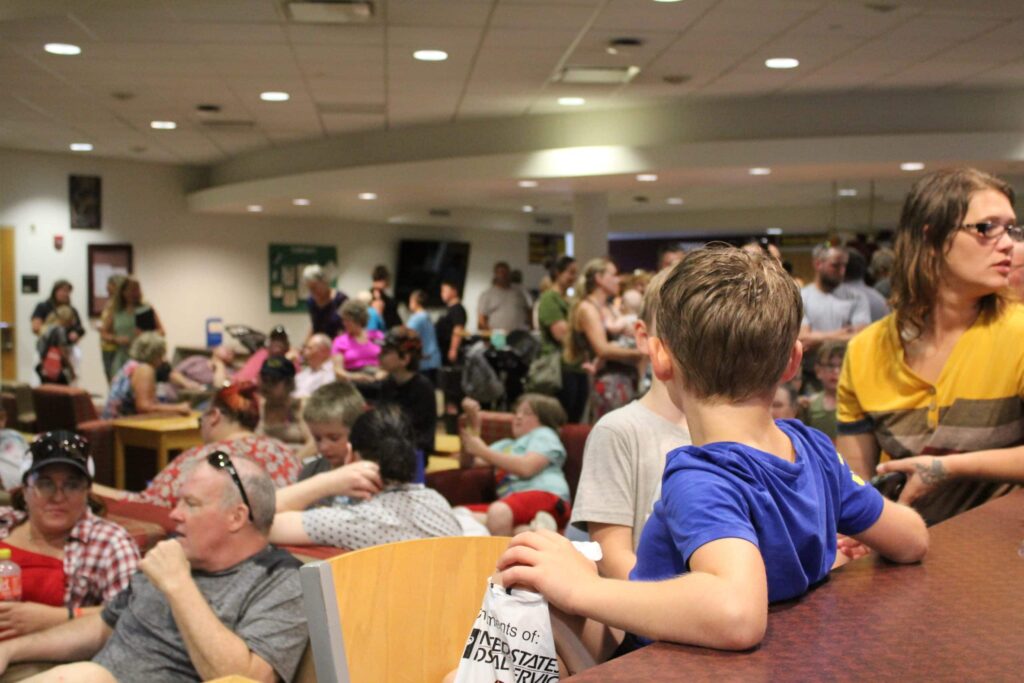 SPIRITS NOT DAMPENED DURING NIGHT 2 UNITE IN CROOKSTON