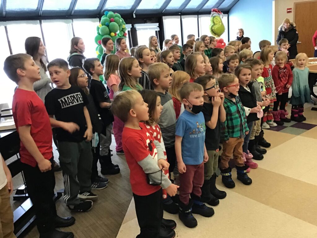 CATHEDRAL SCHOOL STUDENTS PERFORM AT THE BENEDICTINE COMMUNITY