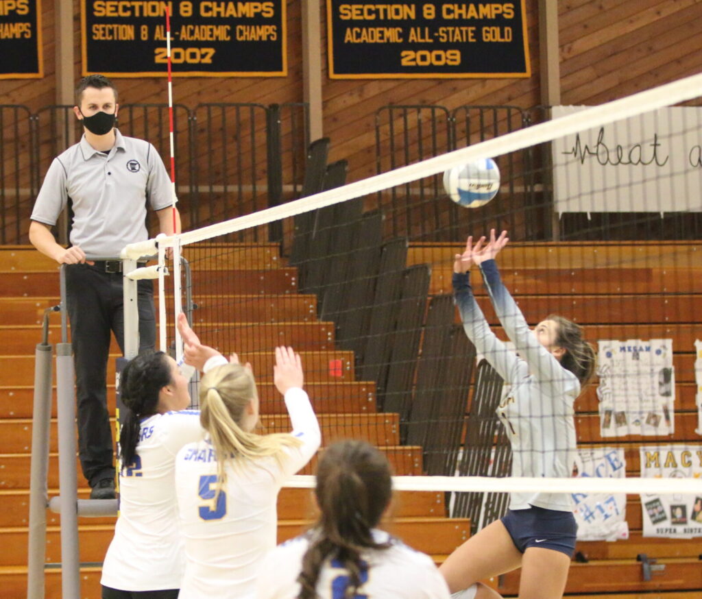 GOODRIDGE-GRYGLA VOLLEYBALL TOPS STEPHEN-ARGYLE IN FOUR SETS