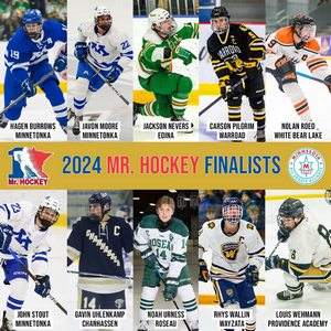 WARROARD’S PILGRIM AND ROSEAU’S URNESS NAMED FINALISTS FOR MR. HOCKEY