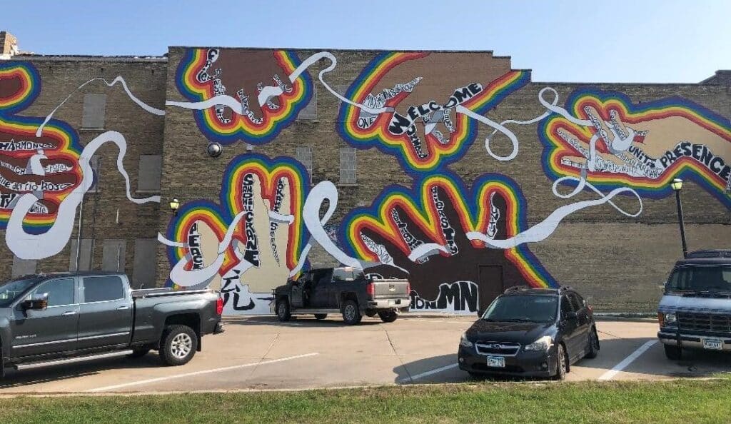 TRUE VALUE MURAL PROJECT IN DOWNTOWN CROOKSTON OFFICIALLY COMPLETE