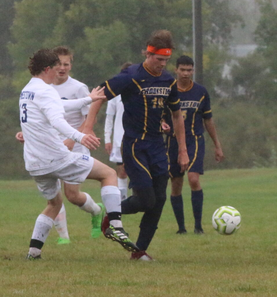 CROOKSTON BOY’S SOCCER’S LATE SURGE COMES UP SHORT AGAINST JAMESTOWN (N.D.)