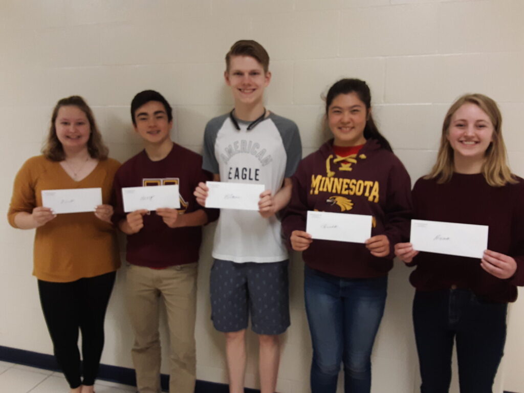 PIRATE FINE ART BOOSTERS HAND OUT SUMMER SCHOLARSHIPS