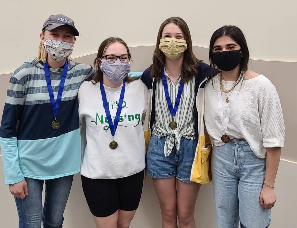 FOUR MEMBERS OF SPEECH TEAM TO COMPETE IN STATE COMPETITION SATURDAY