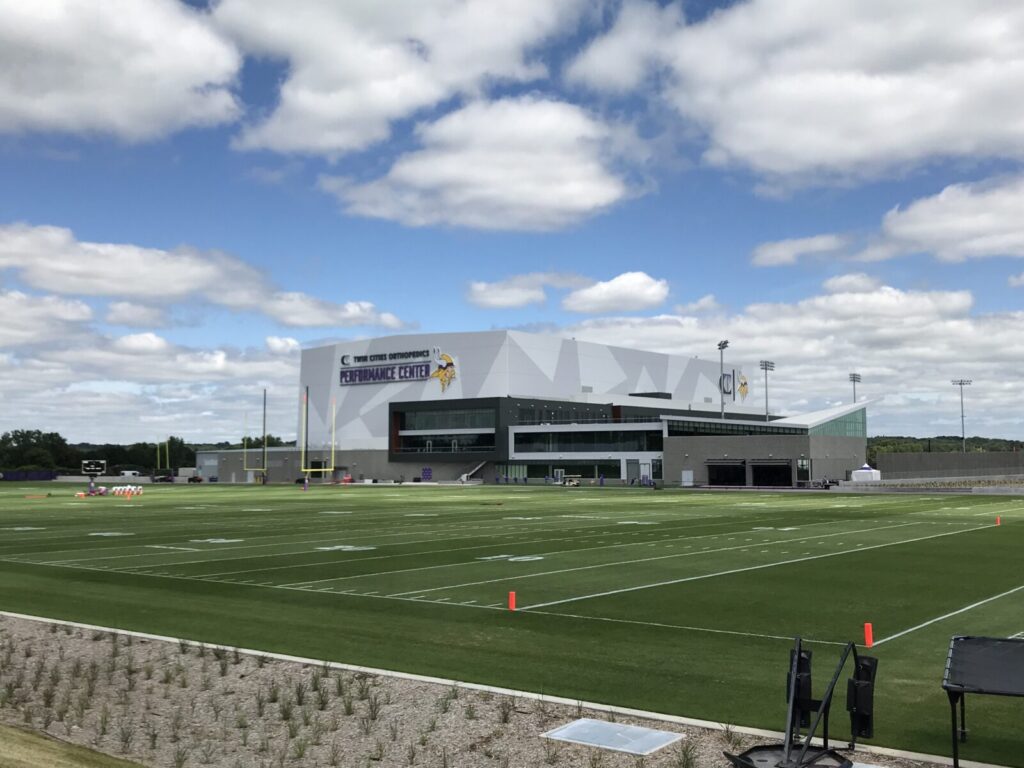 MINNESOTA VIKINGS WELCOME RADIO-AFFILIATES TO NEW FACILITY FOR TRAINING CAMP