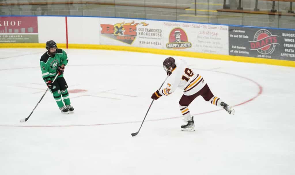 FOUR UMC MEN’S CLUB HOCKEY PLAYERS SCORE TWO GOALS APIECE IN 8-3 WIN