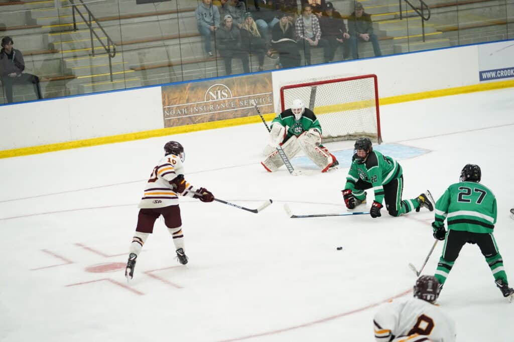UMC MEN’S CLUB HOCKEY TEAM IS AT NORTH DAKOTA STATE AFTER A MONTH PLUS OFF