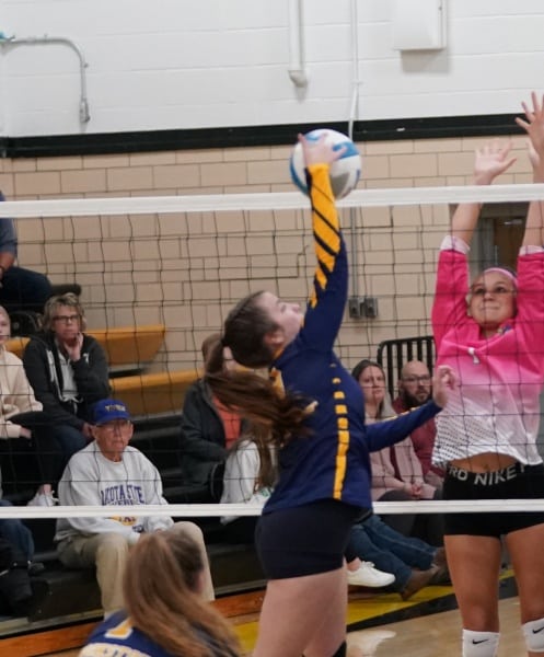 Blocking the ball