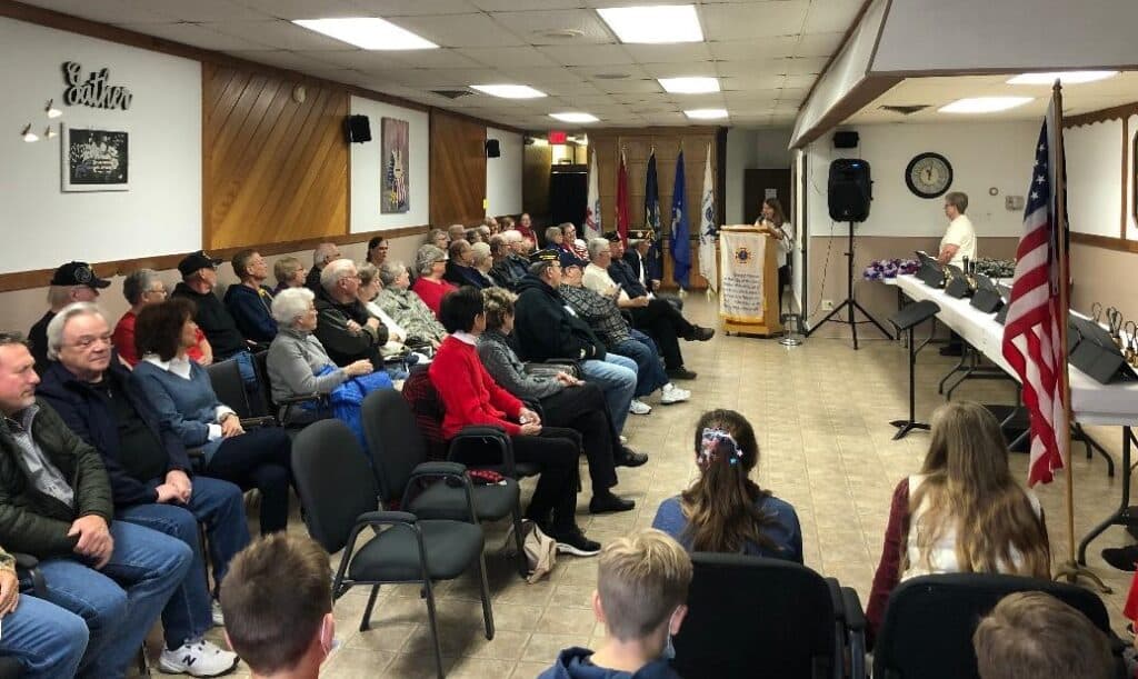 GOLDEN LINK IN CROOKSTON HOSTS VETERAN’S DAY PROGRAM IN FRONT OF A PACKED AUDIENCE