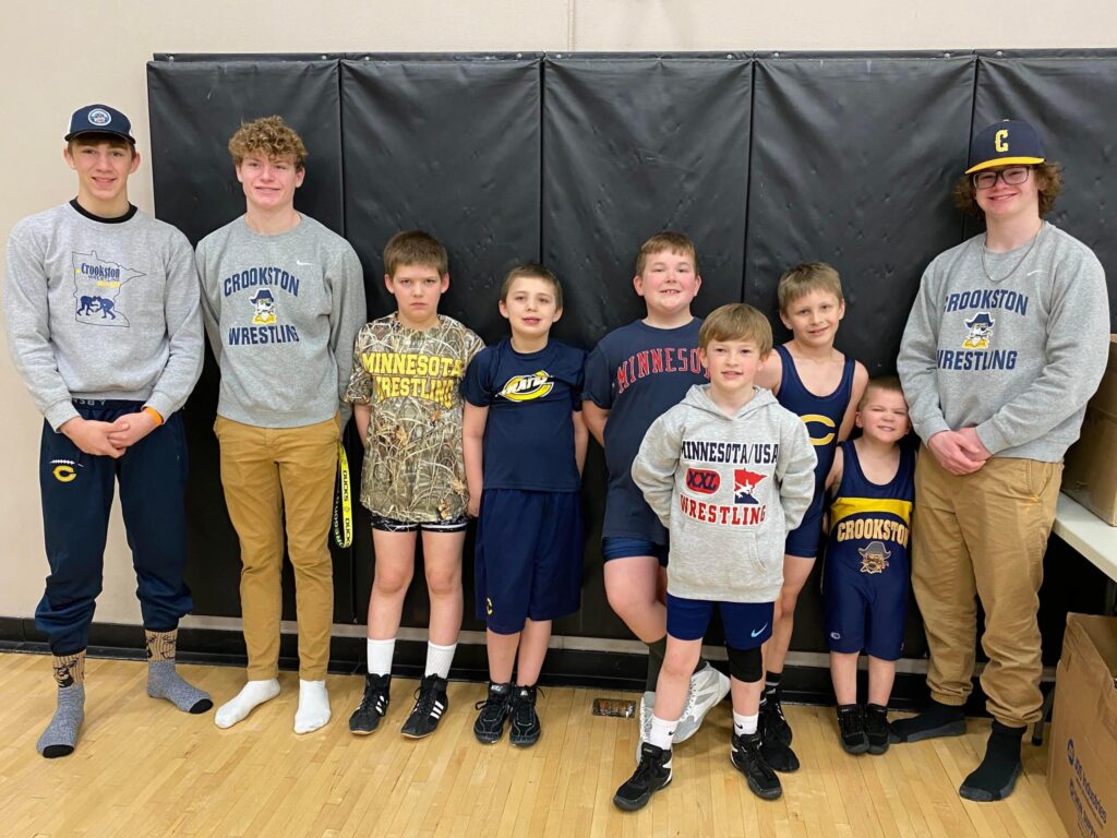 CROOKSTON YOUTH WRESTLERS COMPETE IN JAYCEE’S STATE TOURNAMENT