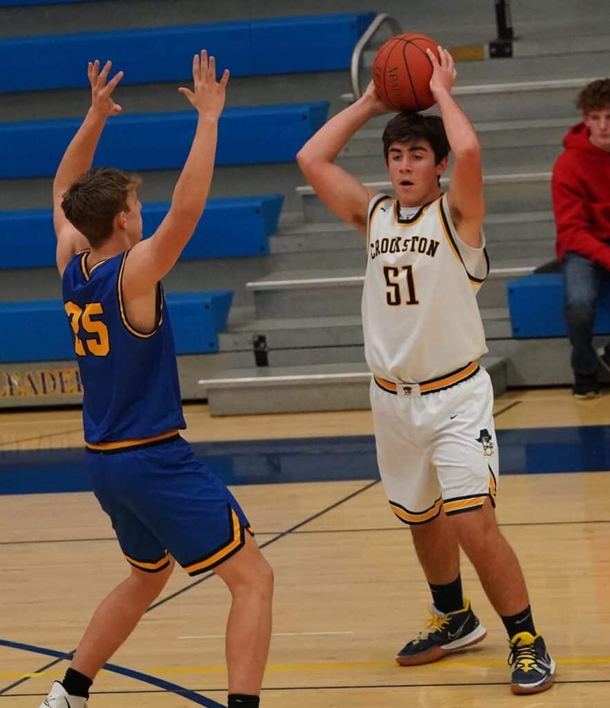 WARROAD STARTED QUICK AND NEVER LET UP AS THEY CRUISED TO AN 84-42 WIN OVER PIRATES