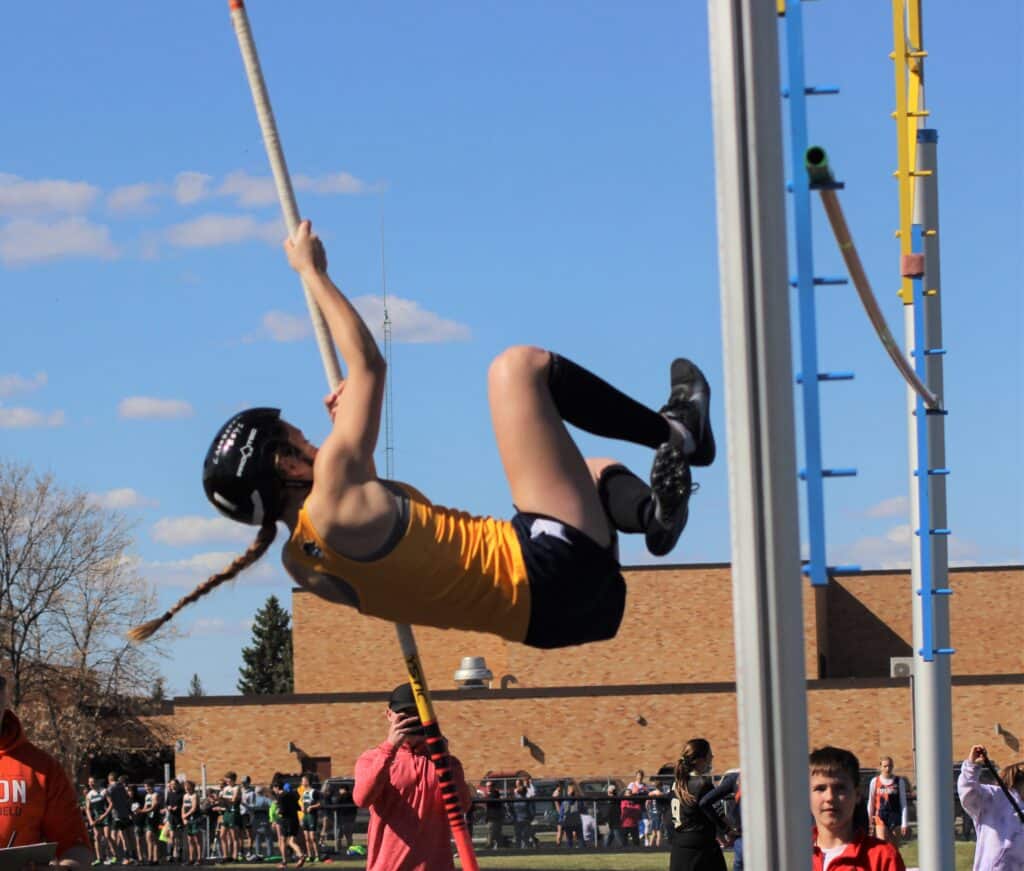 CROOKSTON GIRLS TRACK FINISHES FIRST, BOYS 5TH, EMMA BOROWICZ BREAKS SCHOOL RECORD