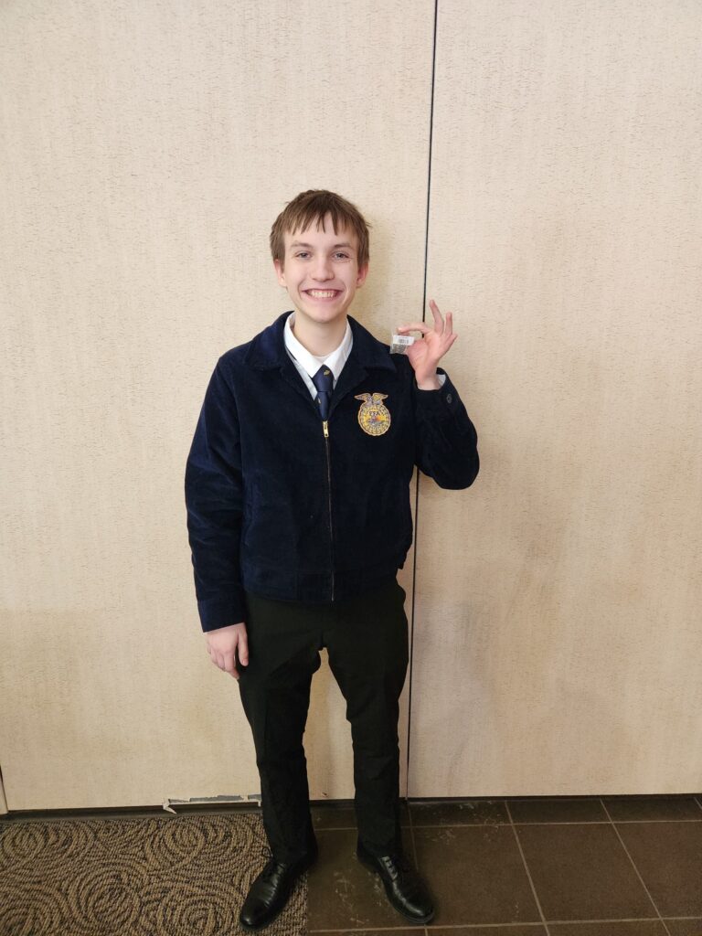 CROOKSTON FFA PLACE WELL AT VARIOUS REGION 1 FFA CDES WITH FISH AND WILDLIFE QUALIFYING FOR STATES