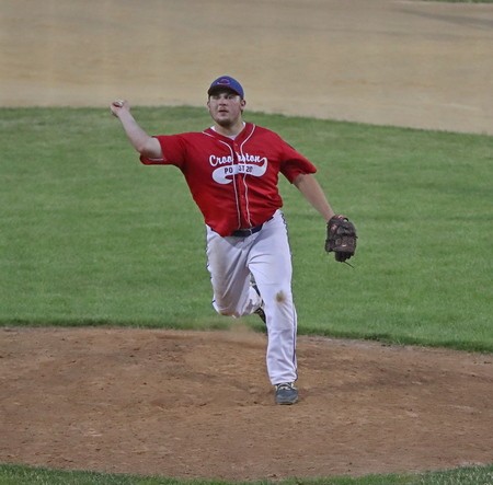 FOSSTON HOLDS ON TO BEAT CROOKSTON LEGION BASEBALL IN RAIN SHORTENED GAME