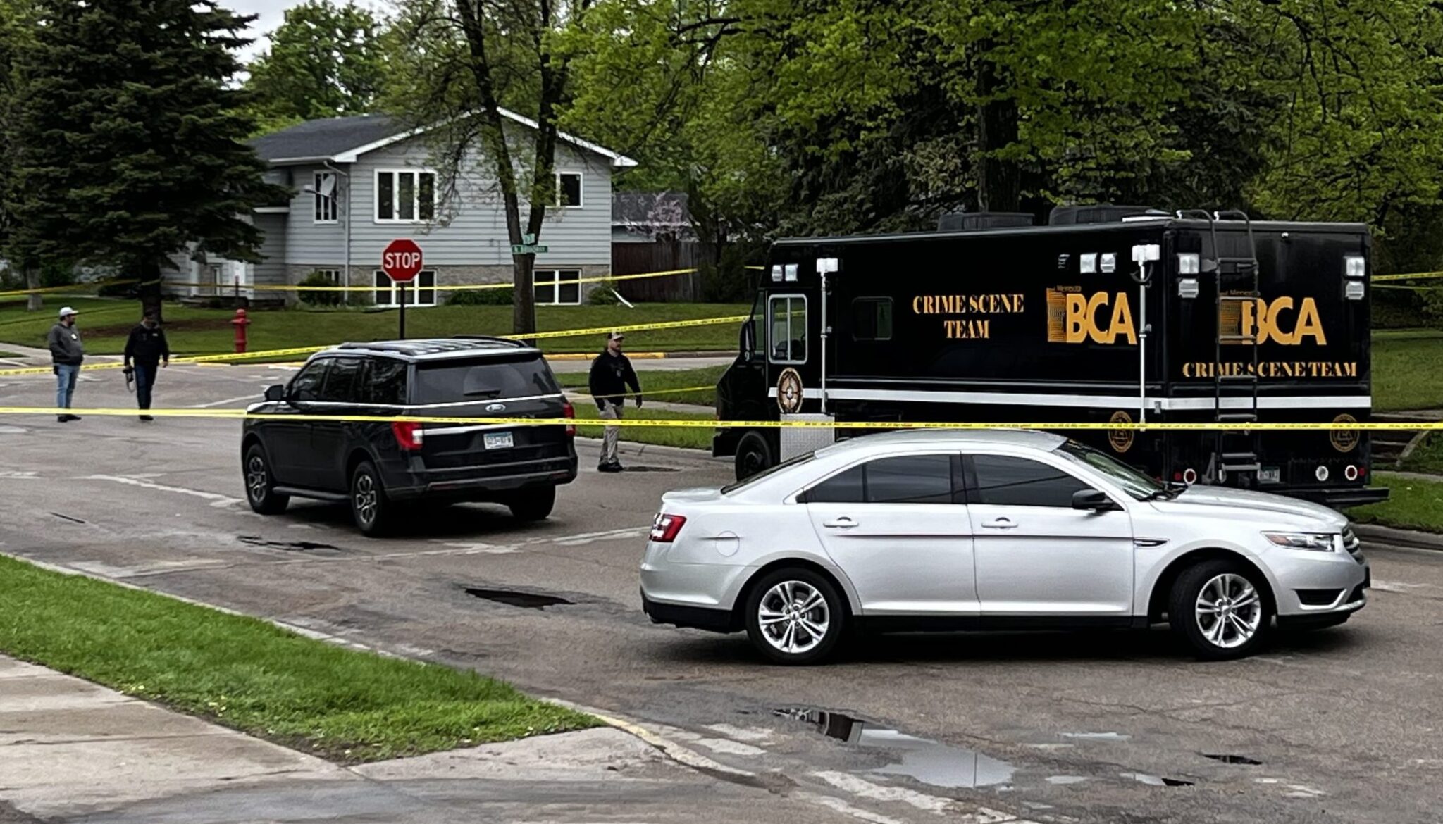 MAN COMING AT POLICE WITH A HATCHET SHOT IN CROOKSTON KROX