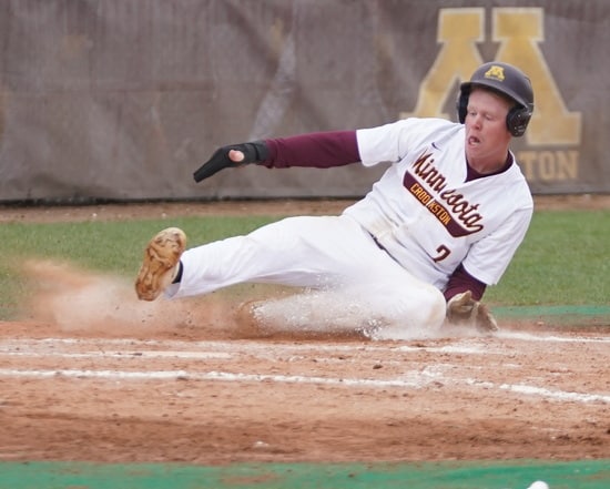 OSOWSKI AND DYKHOFF LEAD UMC BASEBALL PAST NORTHERN STATE IN A DOUBLE-DIP