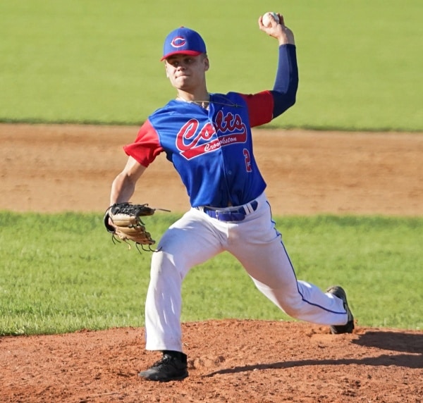 CROOKSTON LEGION BASEBALL BEATS WIN-E-MAC, GAME 2 CALLED DUE TO WEATHER