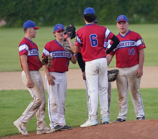 ELY ROUGHS UP CROOKSTON IN FIRST INNING, COASTS TO WIN AT ELY TOURNEY