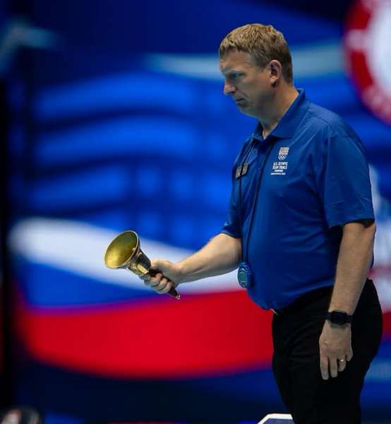 CROOKSTON NATIVE MARCUS STROMBERG OFFICIATES AT USA SWIMMING OLYMPIC TRIALS