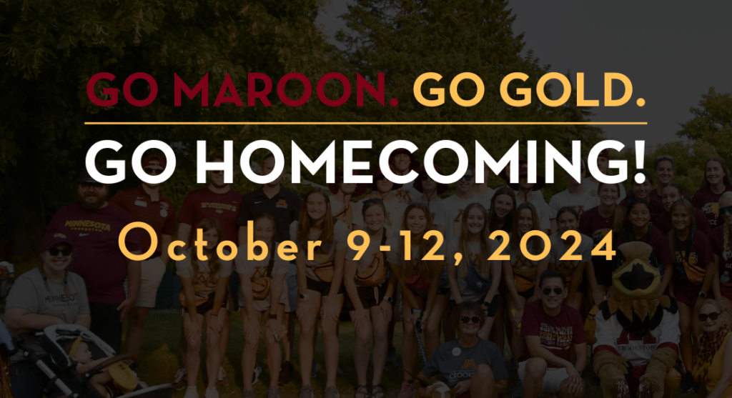 U of M Crookston to celebrate Homecoming 2024 October 9-12