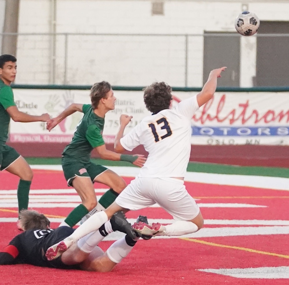 Crookston Pirate Boys Soccer holds on to beat East Grand Forks