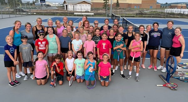 Pirate Girls Tennis Team Hosts Tennis Camp