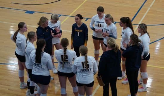 Crookston Pirate Volleyball falls to Wadena-Deer Creek in Section 8AA Tourney