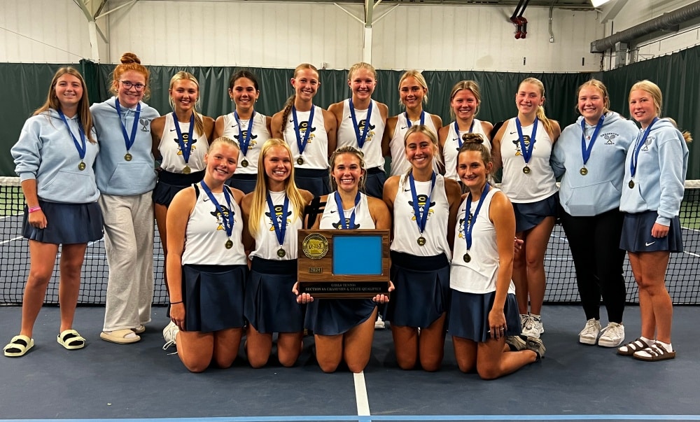 Crookston Pirate Girls Tennis takes on Providence Academy at State Tourney