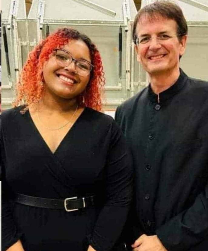 CHS orchestra student Meliyah Moore performed with Concordia College High School Honors Orchestra