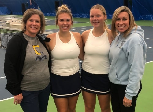 Addie Fee and Kaylie Clauson finish 6th place at State Doubles Tourney