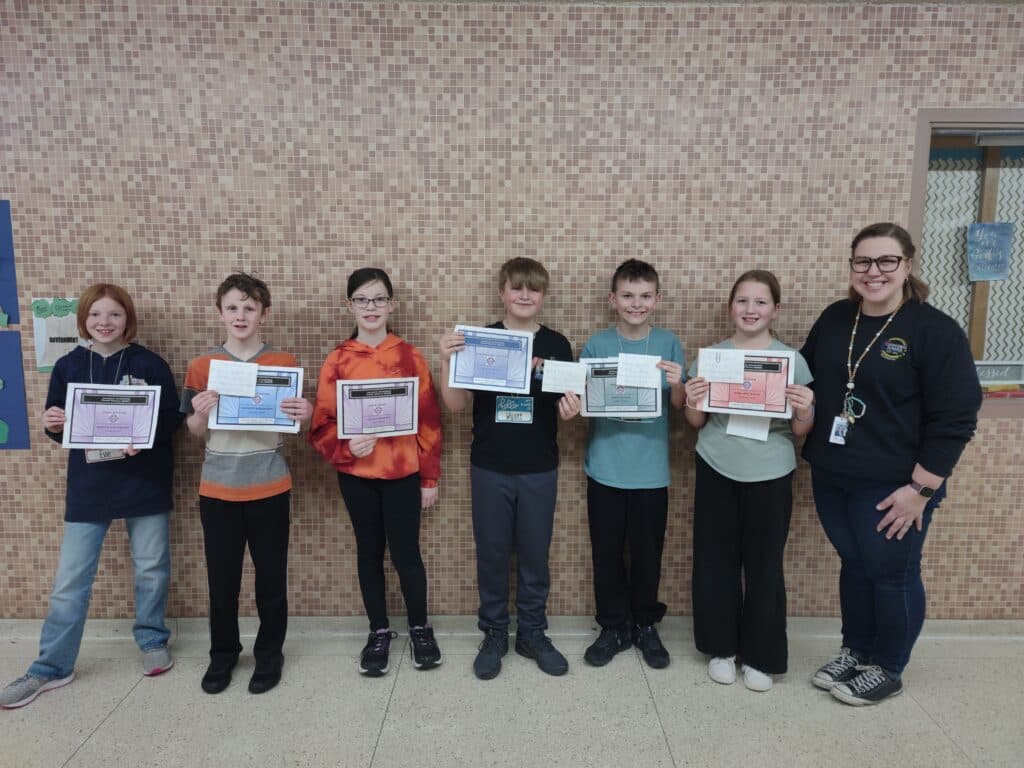 Catholic Daughters 2025 Education Contest Winners were awarded February 20