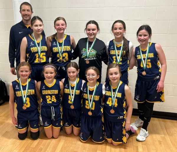 Crookston 6th grade girls bball