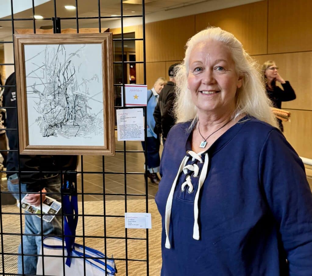 NWMAC Cindy Kolling merit adult Sloughpumper in Habitat