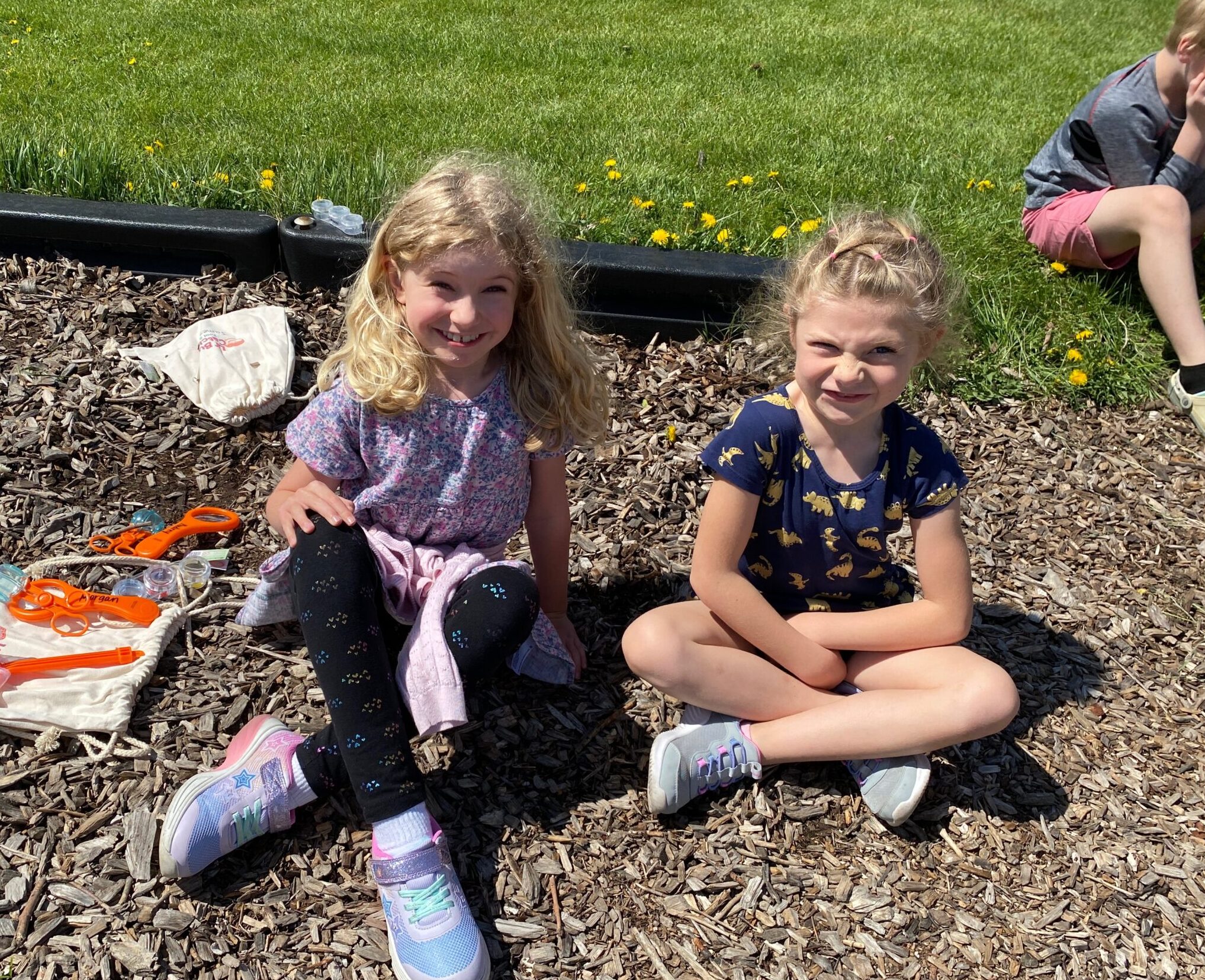 Get Kids Outdoors partners with the Highland First Graders to provide hands on learning