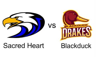 Sacred Heart Baseball takes on Blackduck – on KROX